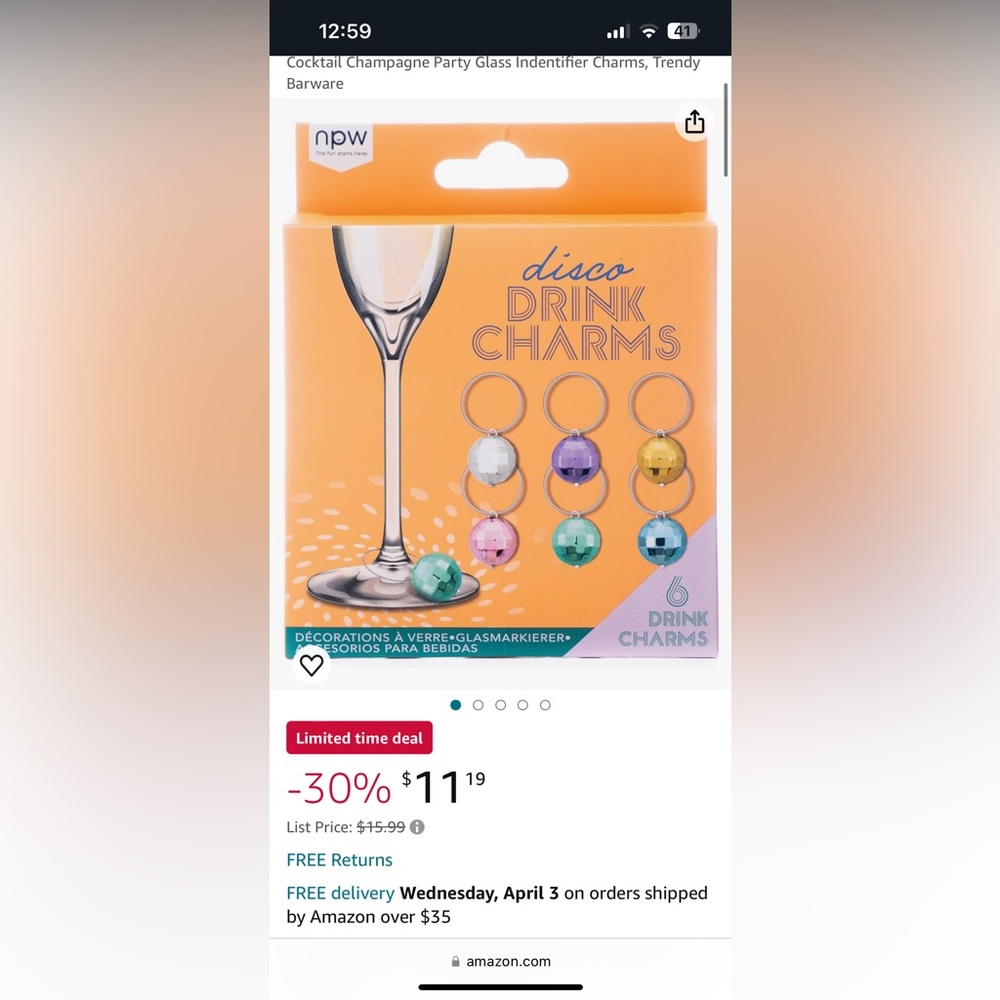Drink charms